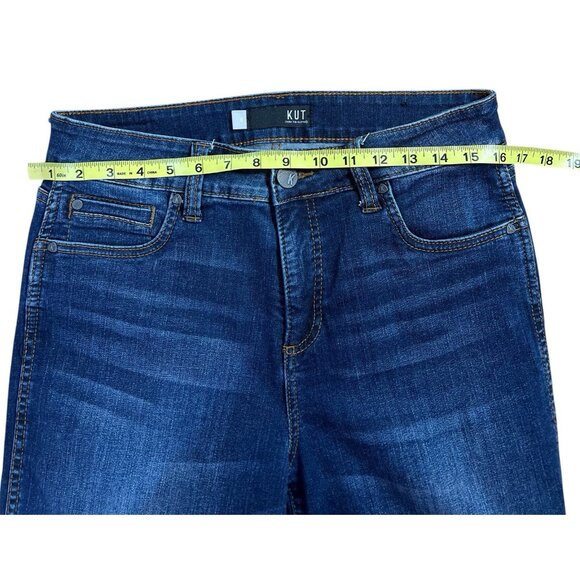 Kut From The Kloth Women Jeans High Rise Natalie Fab AB Bootcut Blue Size 8 - Picture 8 of 15